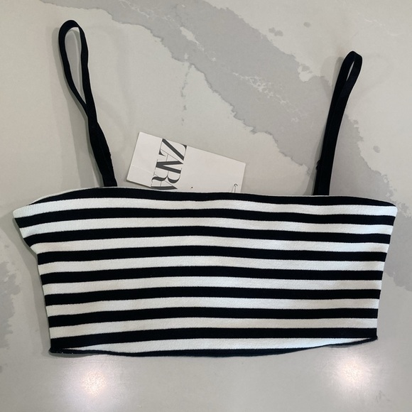 New striped crop top - Picture 2 of 5